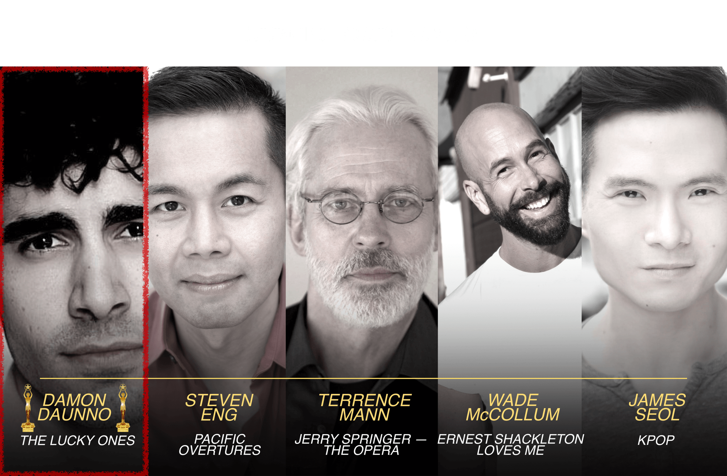 Outstanding Lead Actor in a Musical Nominees for the 2018 Awards