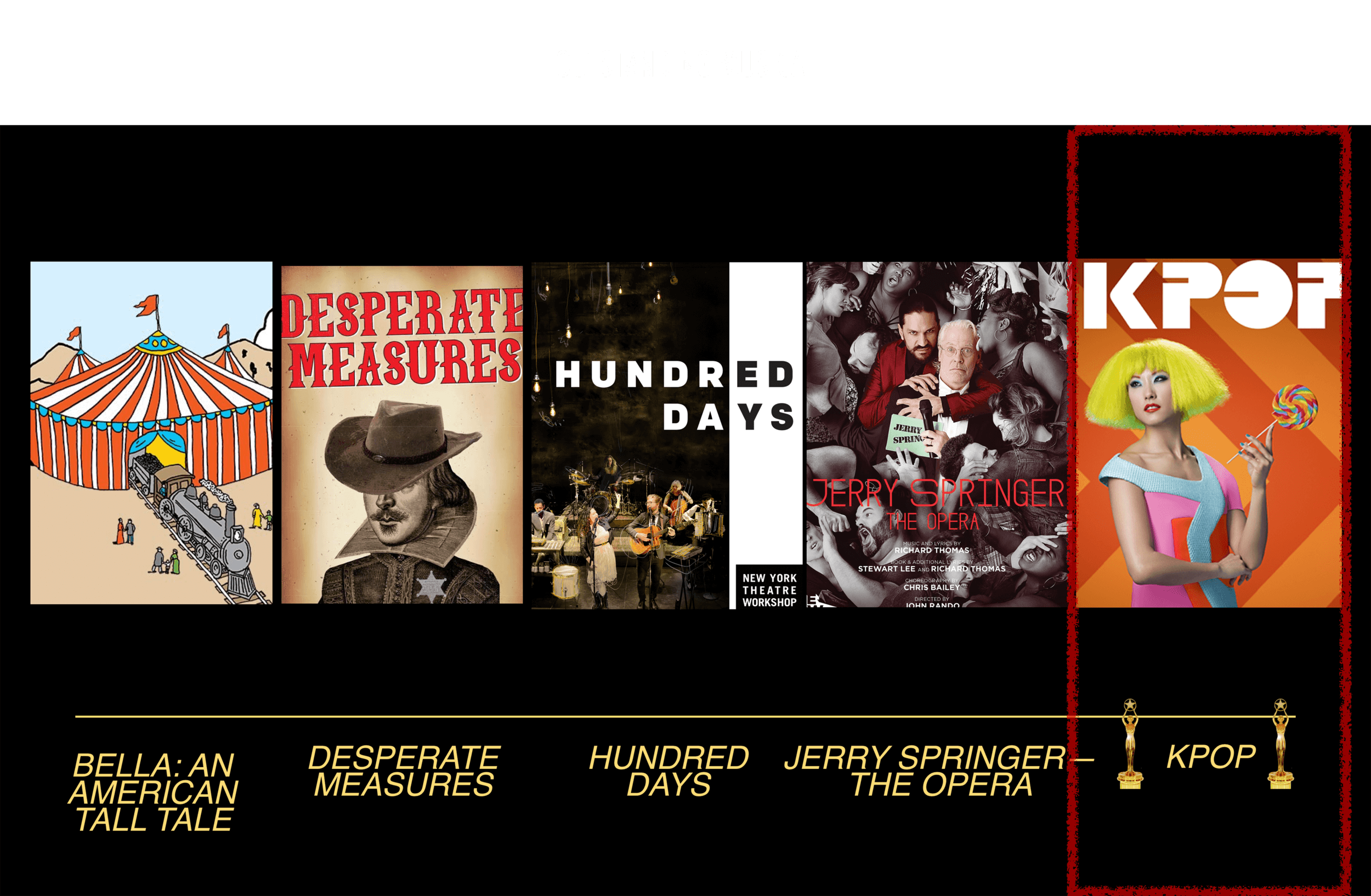 Outstanding Musical Nominees for the 2018 Awards