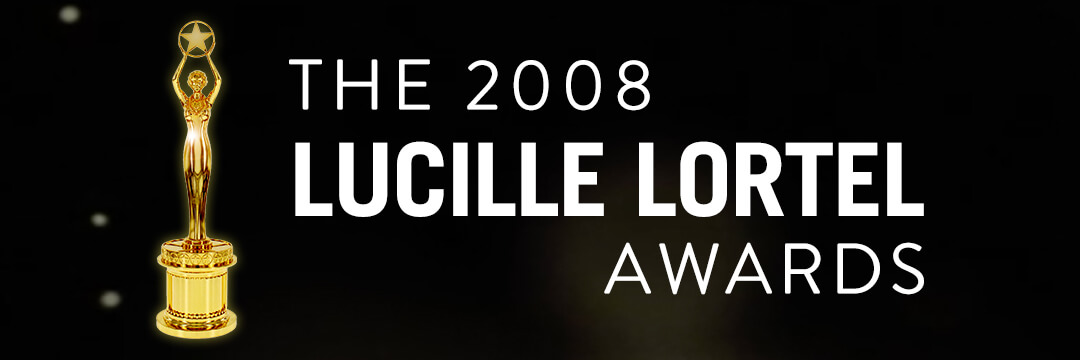 2008 Lortel Awards banner